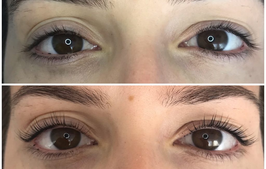 Wimpernlifting / Lashlifting und Laminierung